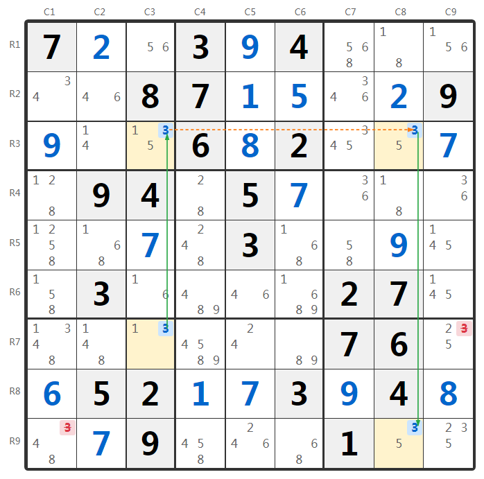 Sudoku Skyscraper Örneği